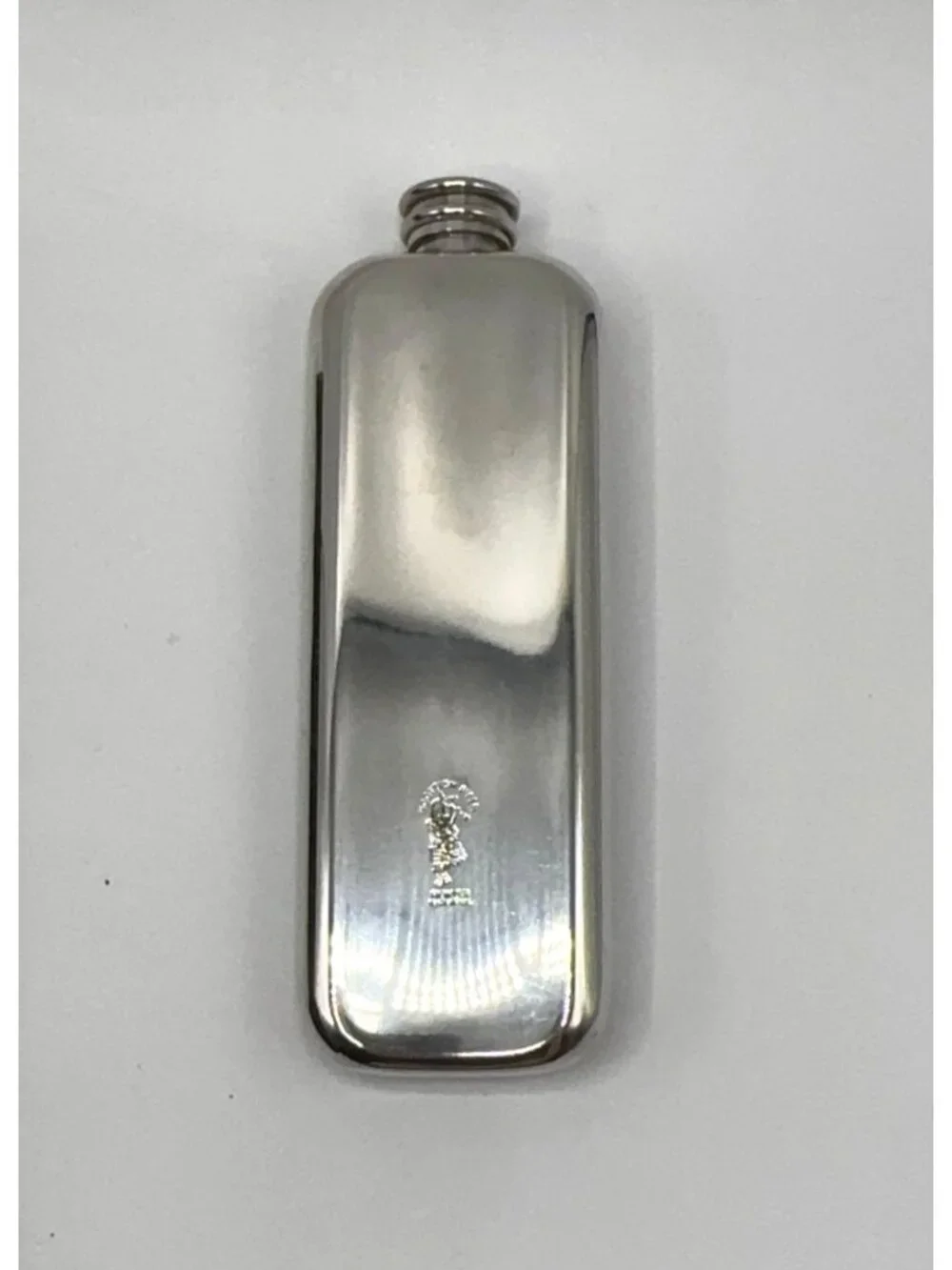 Scottish Piper Pewter Celtic Knot Slim Hip Flask Engraved Made in UK Box Funnel